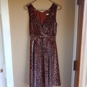 GRACE KARIN Soft Animal Leapord print Valor Dress Size M